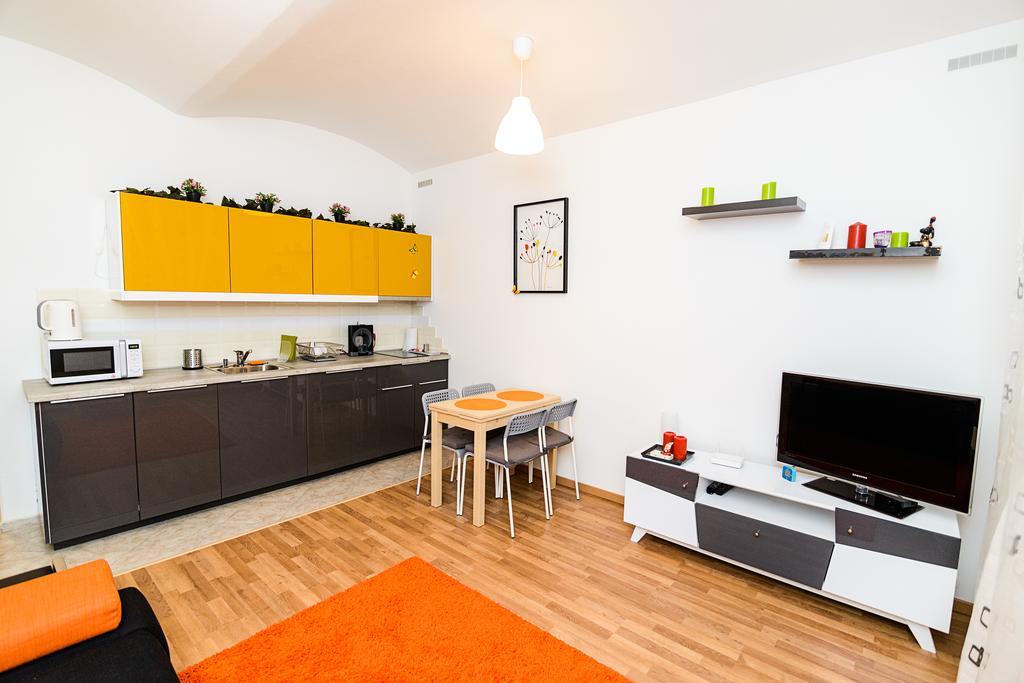 Old Town Apartments Prag Rum bild